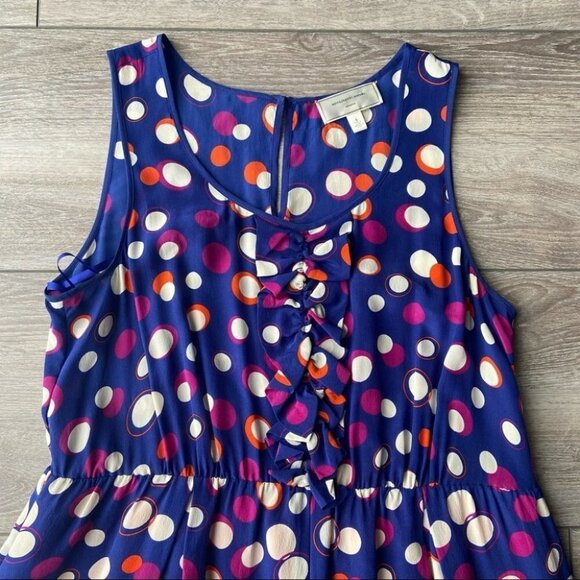 Anthropologie Moulinette Soeurs Silk Sleeveless  Lace Dress - Picture 5 of 16